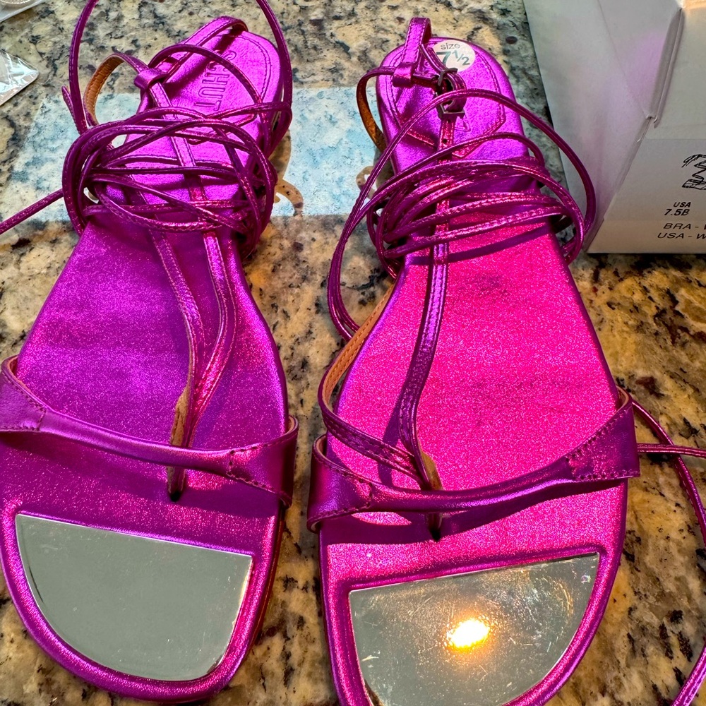 Stuart Weitzman Women's Pink Sandals